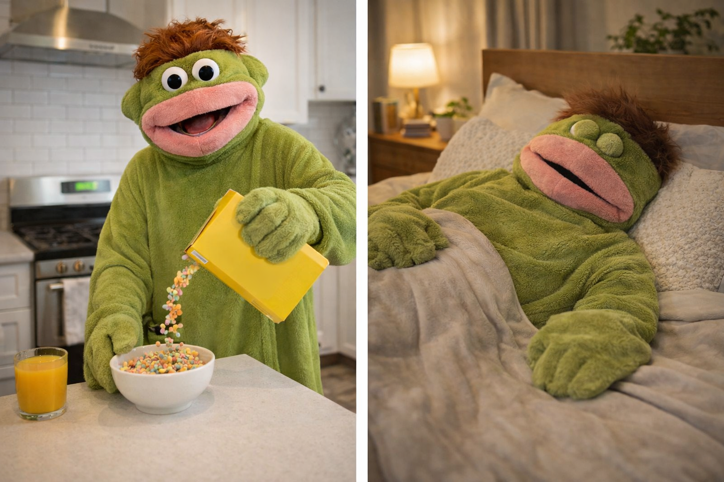 Big Mouth Cozy onesie